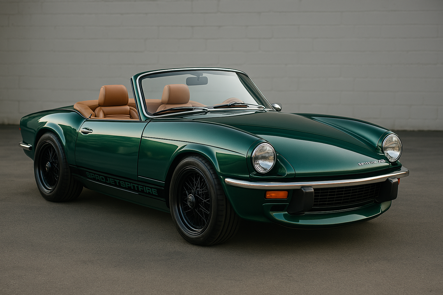 Triumph Spitfire — vision restaurée