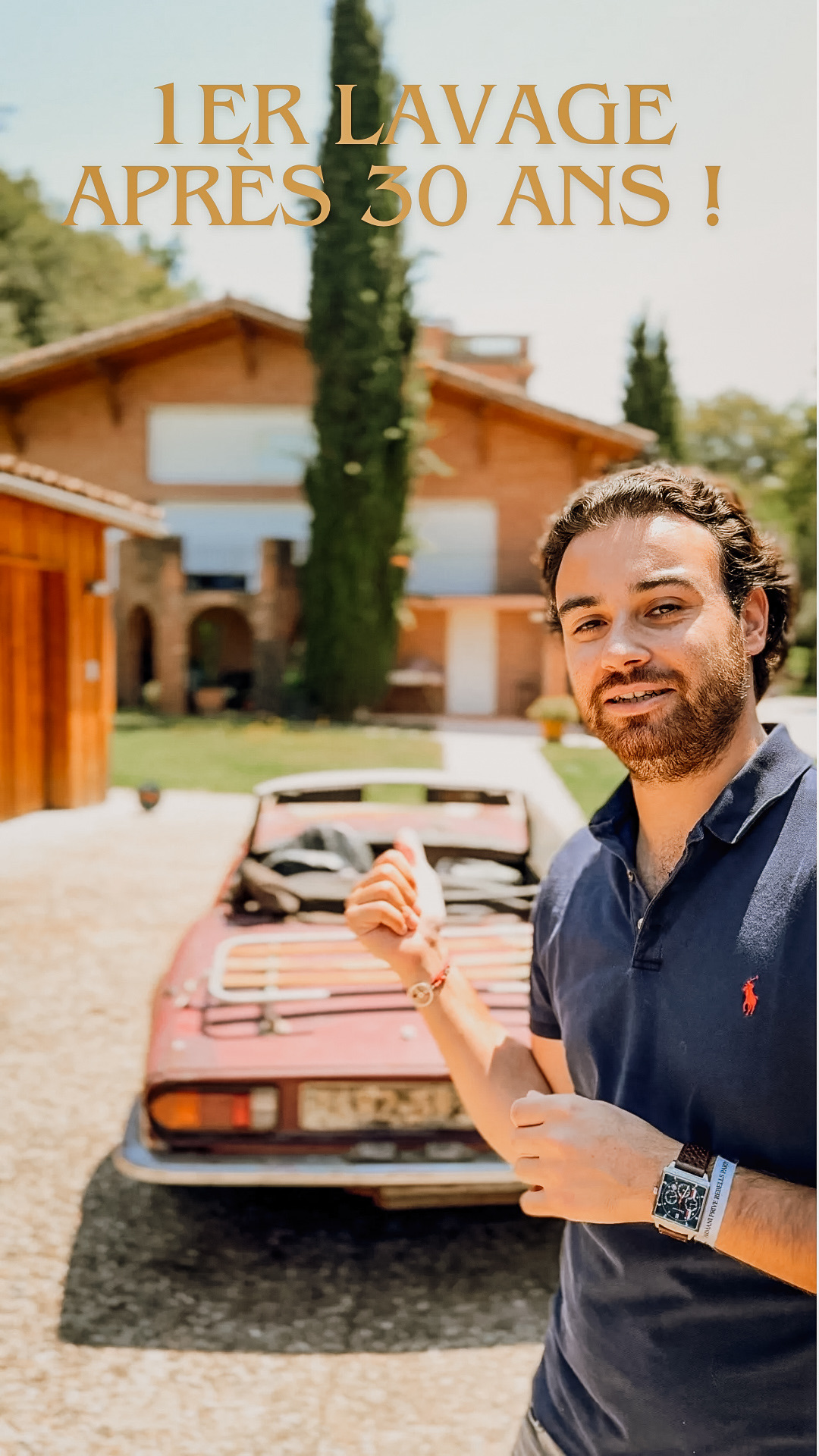 1er lavage après 30 ans — @pierrecave