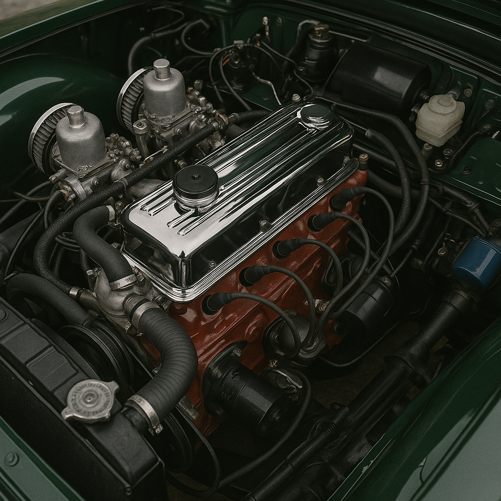 Moteur Triumph 1500 restauré